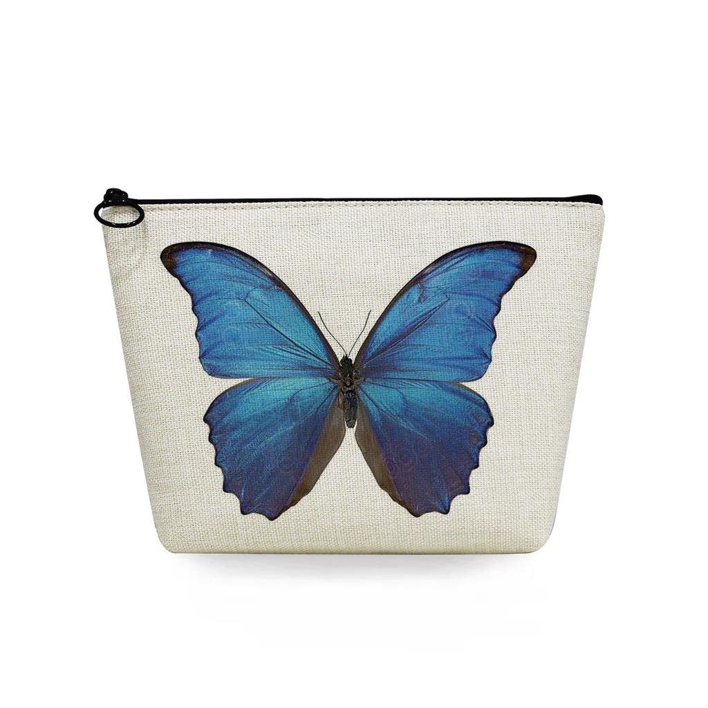 Women Mushroom Print Cosmetic Bag Toiletries Organize Travel Storage Case 6869