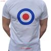 Mod Target T-Shirt Mods Northern Soul Rollerfahrer Jam Retro Kleidung Vintage Streetwear Lässig Dehnbar Mann Grafik