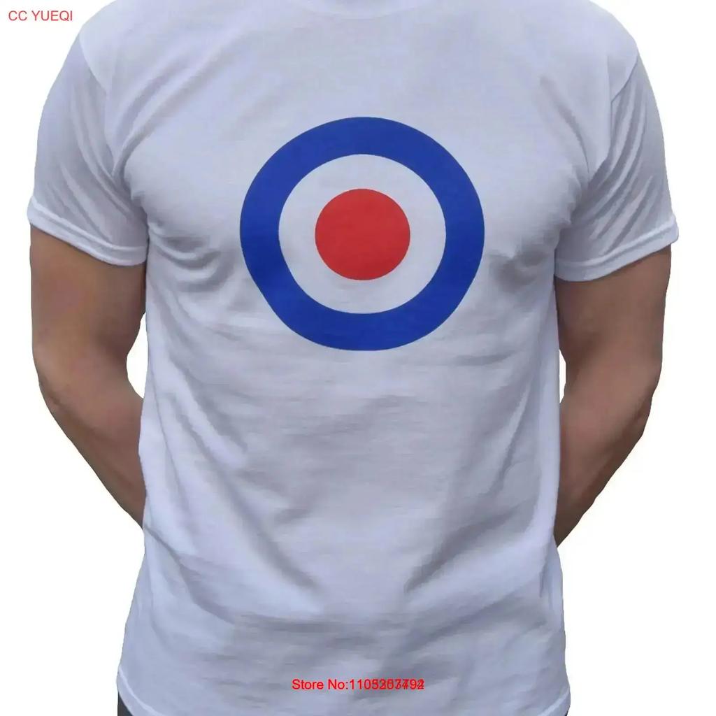 Mod Target T Shirt Mods Northern Soul Scooterist Jam Retro Clothing Vintage Streetwear Casual Stretched Homme Graphic