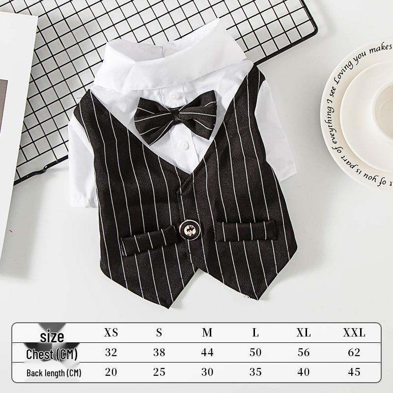 Spring/Summer Suit for Cats & Dogs: Fits Teddy, French Bulldogs, Corgis, and Large Breeds