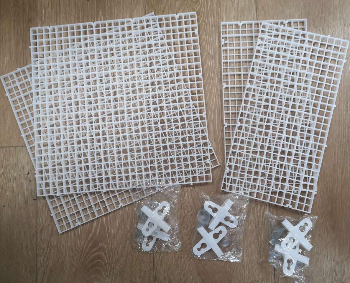 

4 шт. аквариумная сетка разделитель лоток ящик для яиц сетка жалюзи, 12X12 дюймов аквариумная рыба 4pcs