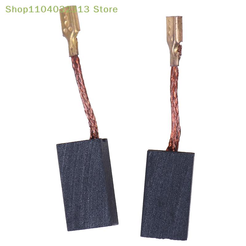 Petite2pcs/lot 6x 9 X 15mm Angle Grinder Carbon Brush Replacement Spare Parts Angle Grinder Carbon Brush Brush 6X9X15MM