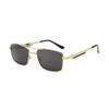 Spring Style 3Pcs/set Rectangle Sunglasses Fashion Metal Frame Women Men Ellipse Sun Glasses for Female Male Square Sunglasses