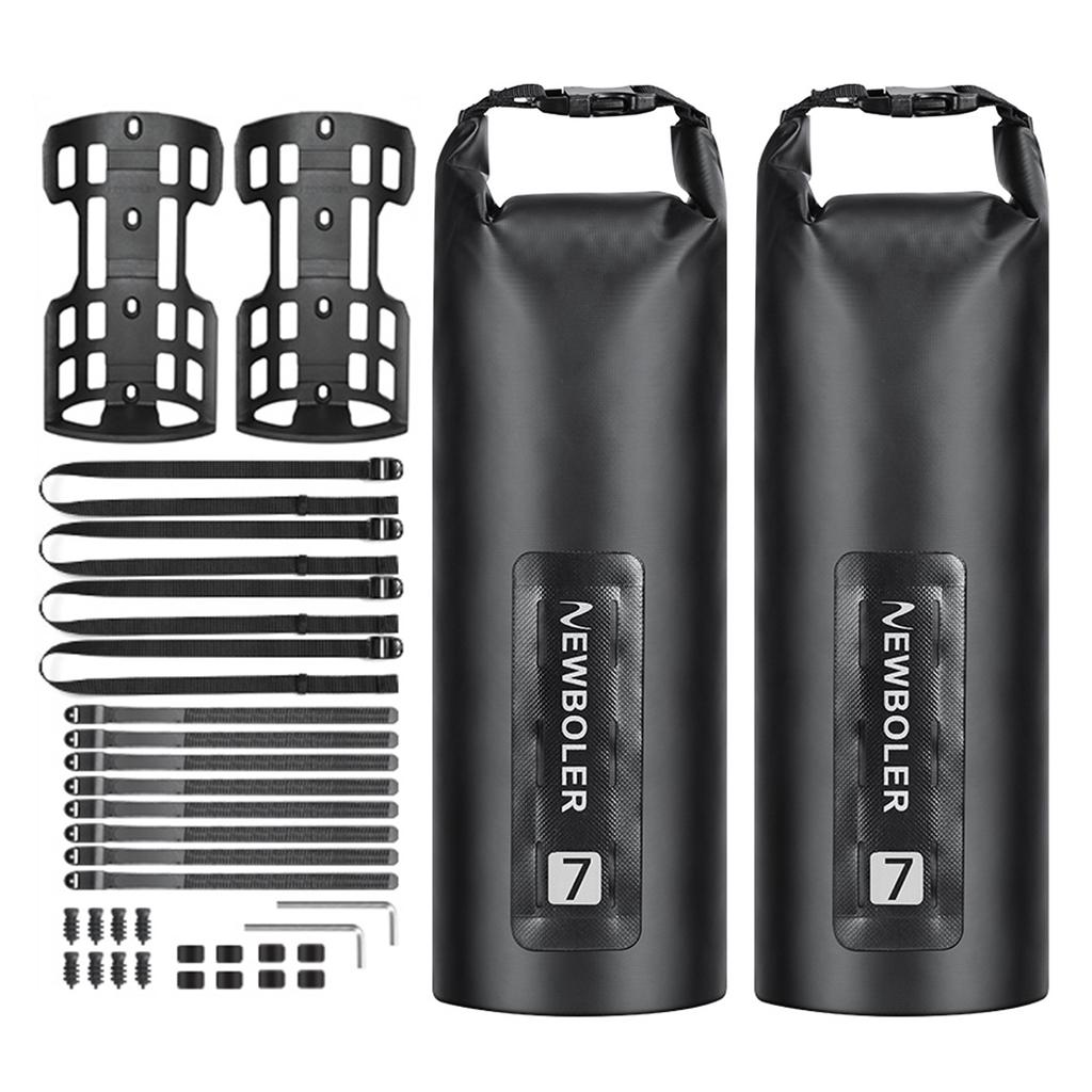 3L/7L Bike Fork Bag Waterproof Roll Top Dry Bag  Fork Bag Cycle Pack Bike Pannier  fork bag waterproof Cycle pack