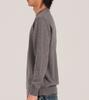 Beoteunseoul [90% Wool] Minimal Crew Neck Daily Knit (Gray)