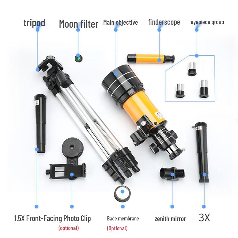 AiLv F30070M Astronomical Telescope Kit 70mm Aperture