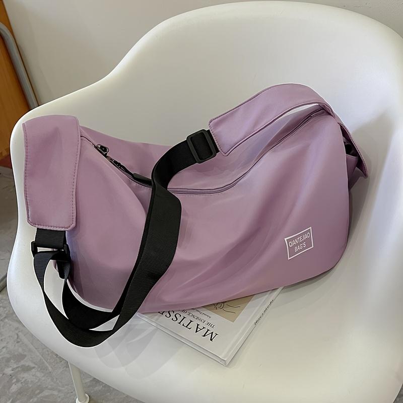 Sports Gym Duffle Bag, Lightweight Travel Crossbody Bag, Weekend Bag With Shoe Compartment