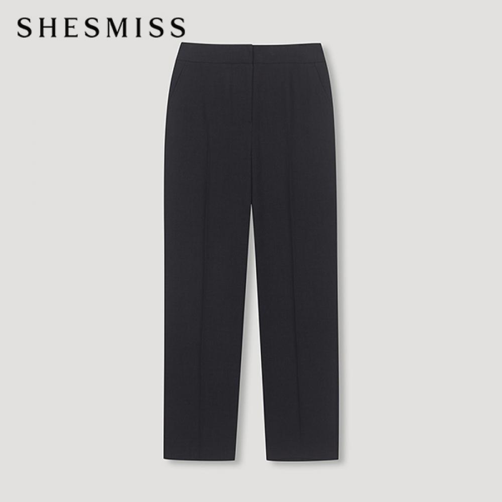 

She S miSS Back Banding Crinkle pantS SwwSln21080 Dg dark gray/55