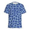Cute Giraffe Pattern T Shirt Men Women Animal 3D Printed T-Shirts Summer Fashion Round Neck Street Oversized Short Sleeve Tees