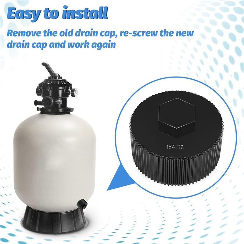 AB34-154712 Drain Cap For Pentair Filter Parts For Pool And Spa Aboveground Sand Filters