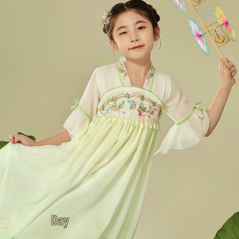 Girls' Princess Hanfu Summer Dress