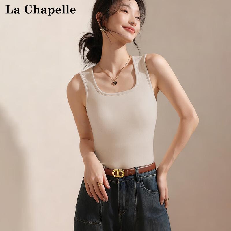 La Chapelle Women s Thermal Wool-Blend Camisole with Built-in Bra M