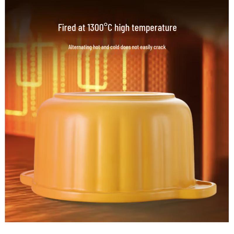 Kangbahi Pumpkin Ceramic Soup & Stew Pot