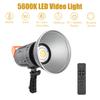 150W LED Video Light 5600K Studio Lights Dimmable Bowens Mount Continuous Light with Reflector Remote Control for
