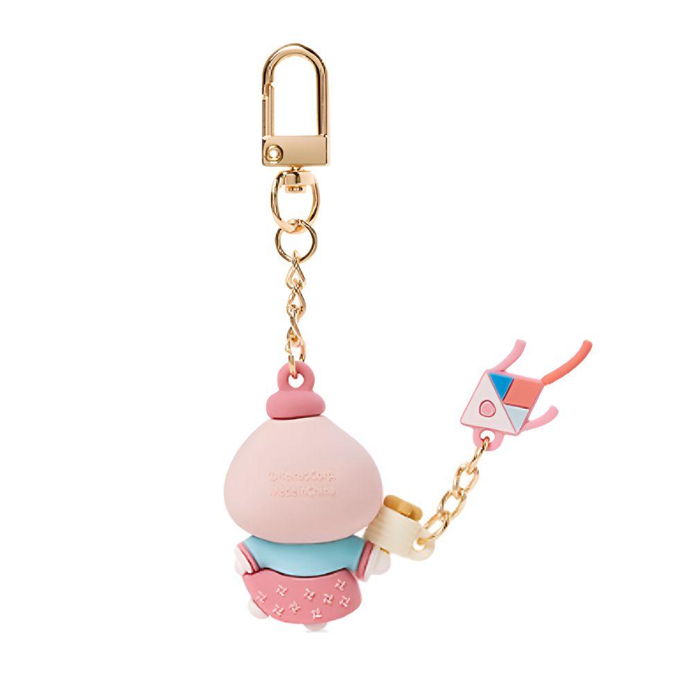Korean Traditional Figure Keyring Apeach Doll Keychain Mini Figurine Cute K-Style