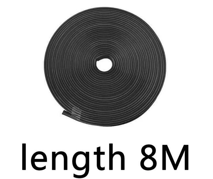 

ISGTDRM Universal Car Rim Strip Wheel Edge Protector Bright Matte Car Wheel Sticker General Rim Strip Tire Protector Car Styling