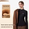 Women's Semi-High Neck Heat-Generating Antibacterial Base Layer - Slimming, Skin-Friendly Knitwear for Autumn/Winter