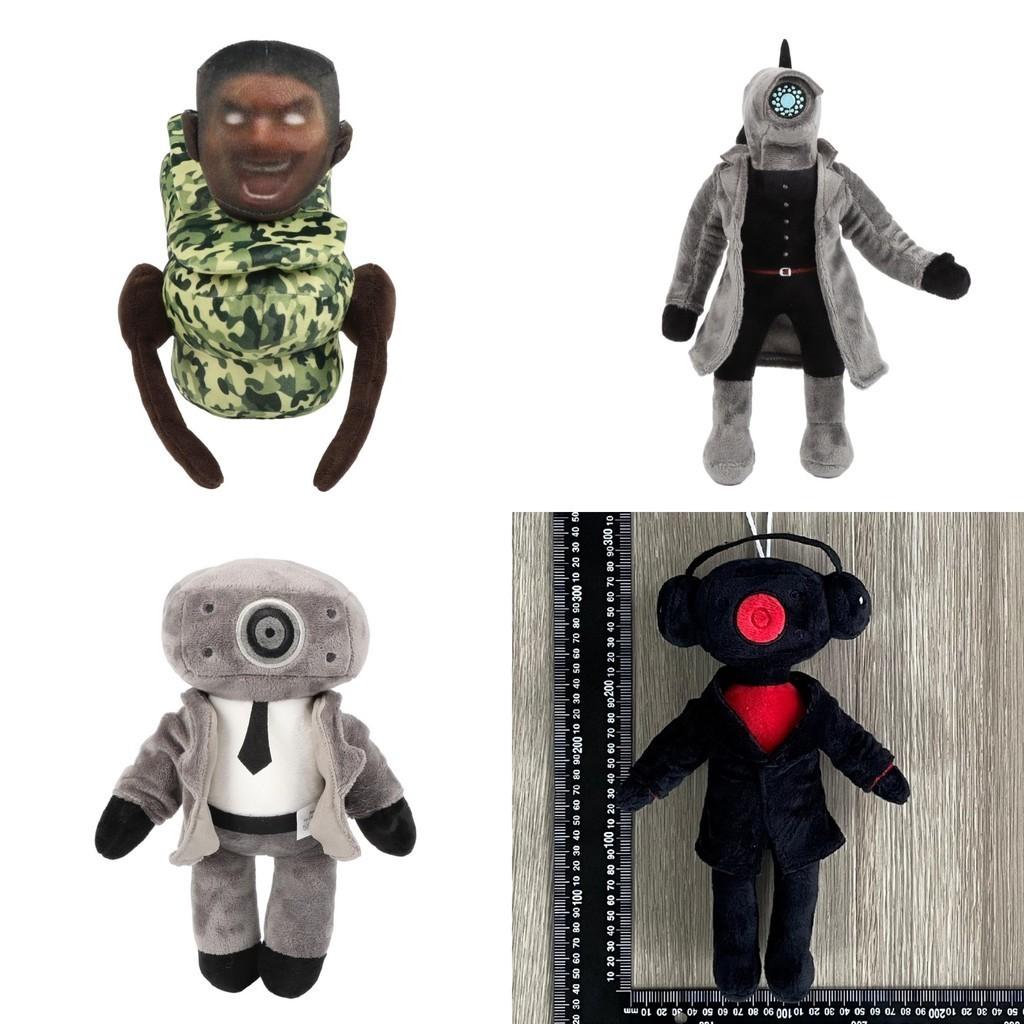 Skibidi Toilet Plush Funny Cute Plush Toy For All Ages Short Hair Fur