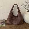 Vintage Underarm Bag Women's Commuter Shoulder Bag Large Capacity Tote Bag