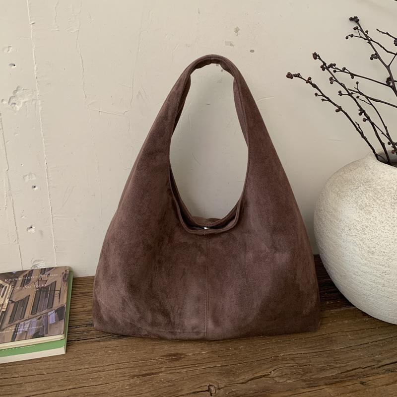 Vintage Underarm Bag Women's Commuter Shoulder Bag Large Capacity Tote Bag