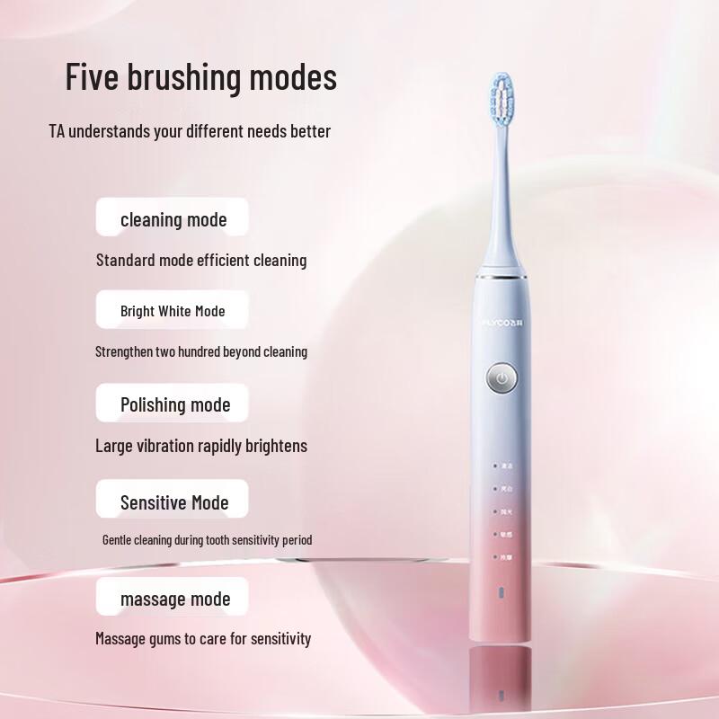 Flyco FT7105 Smart Sonic Electric Toothbrush for Adults