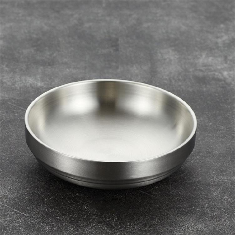 Professional Condiment Serving Dish Stainless Steel Sauce Appetizer Tray Dipping Bowl For Compacts Kitchens And Meals