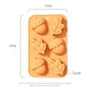 5PS Silicone Baking Mold DIY Pumpkin Nut Leaves Joy of Harvest Fondant Cake Silicone Halloween Art Craft Decorating Tool