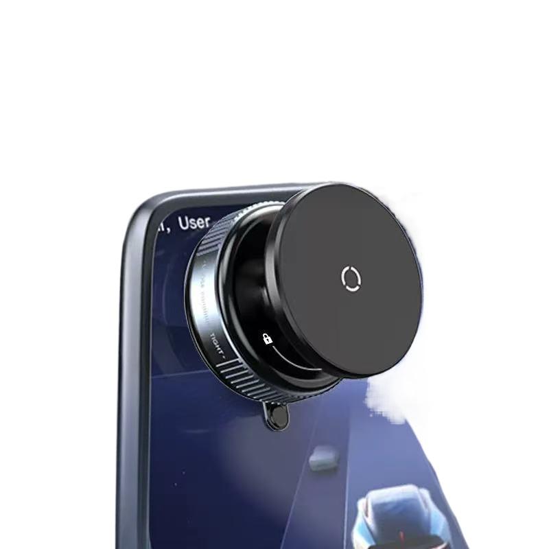 

Надміцний магнітний тримач для телефону, модернізований ABS, конструкція з можливістю повороту на 360° та складання, з вакуумною присоскою u