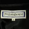 Yves Saint Laurent 90s Wool Old Stainless Collar Coat S Black Women Used