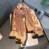 New Luxury Women Scarf Houndstooth Paisley Sun Protection Beach Towel Multi-functional Cotton Linen Long Towel Shawl Warp Hijab