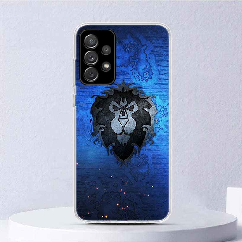 W-World Of W-Warcraft W-Wow Soft Case For Samsung Galaxy A16 A26 A36 A56 A15 A14 A13 A55 A54 A53 Phone Cover A25 A35 A24 A34 A23