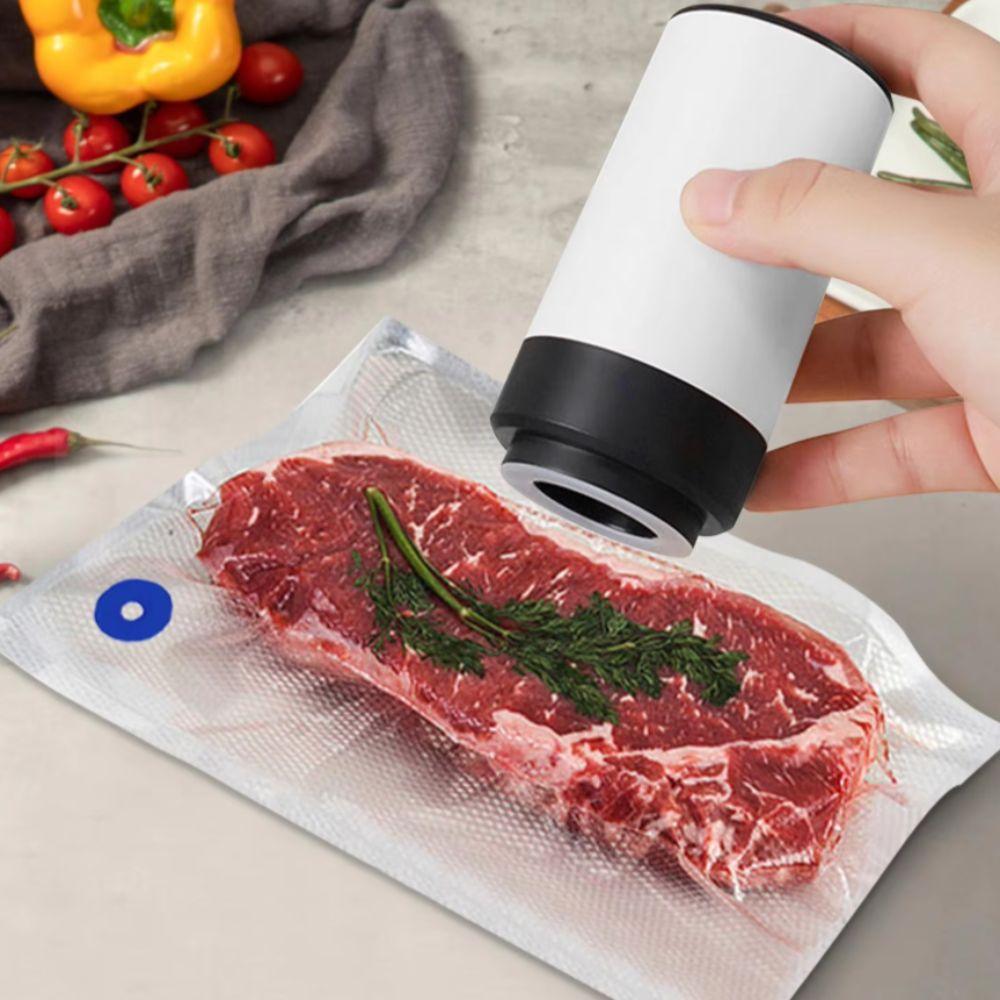 Mini Body Electric Vacuum Pump Low Noise Vacuum Bag Suction Pump  Kitchen Storage