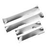 4PCS Door Sill Scuff Plate Guard Protector Trim Stainless Steel Polished Self Adhesive for Tacoma 2024 Silver Brushed