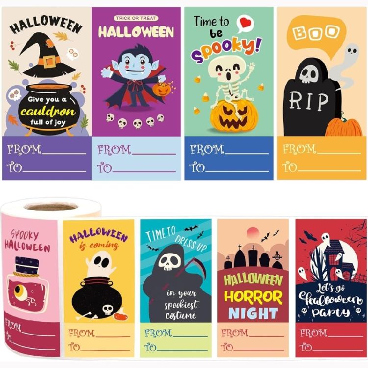 

300 Pcs Pumpkins Sticker Halloween Sticker Labels Lovely Decorative Sticker Reward Sticker Scrapbook Sticker 1