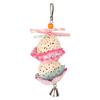 Cake Bird Foraging Toy Edible Soft Boredom Relief Parrot Shredding Chewing Toy for Cockatiel Budgie