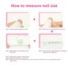 10pcs Sweet Pink French Press On Nails With 3D Bowknot Glossy Medium Coffin False Nails Handmade Manicure