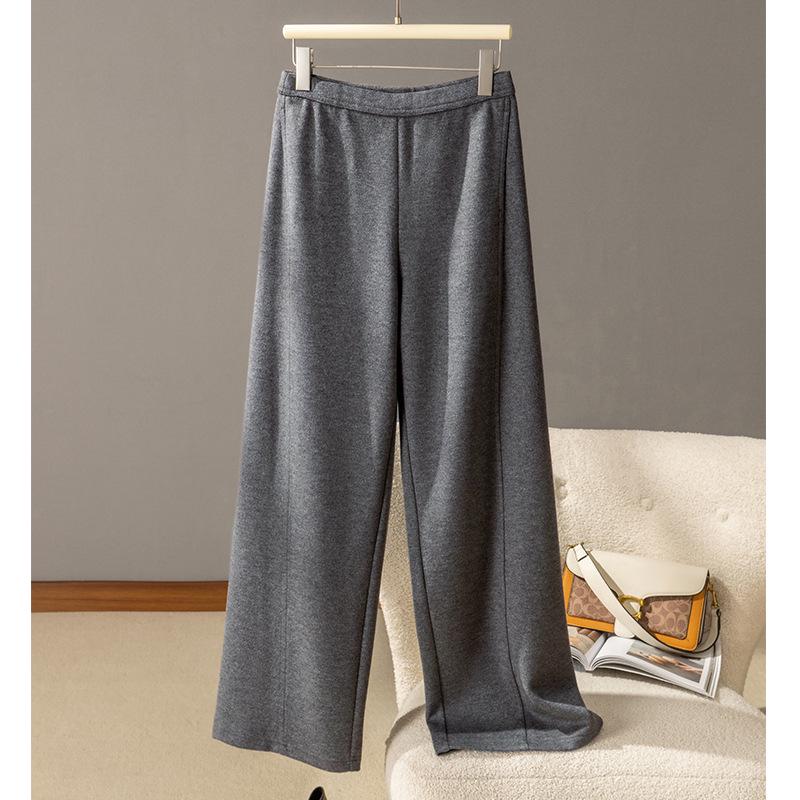 2025 Puyuan Women’s Autumn/Winter Wide-Leg Merino Wool Pants
