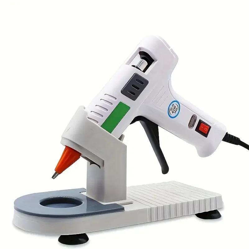 

Hot Glue Gun Holder Plastic Hot Melt Glue Gun Base Stand Organizer Storage Rack Accessories Home DIY Repair Tools