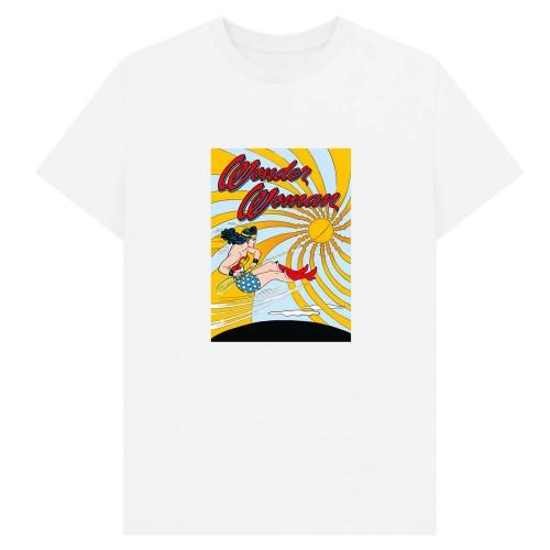 Wonder Woman Unisex Adult Flying T-Shirt