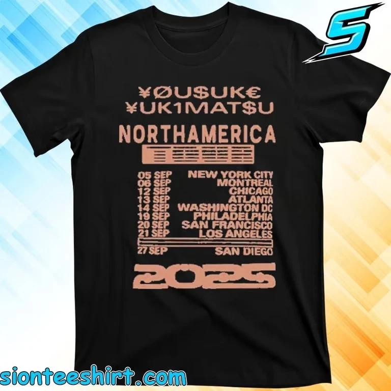 Yousuke Yukimatsu North America 2025 Event T-Shirt
