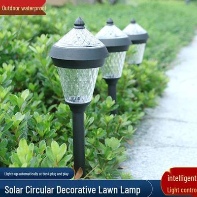 Waterproof Solar Lawn Lights for Gardens and Yards, Outdoor Villa and Courtyard Decoration