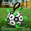 Interactive Pet Football Toys With Grab Tabs Dog Bite Chew Balls Pets Accessories Outdoor Training Soccer for Medium Large Dogs