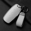 Housse Étui Porte-Clés de Voiture en Métal et Cuir 3 Boutons Pour Nissan X-Trail T33 Qashqai J12 Teana Accessoires Pour Voitures