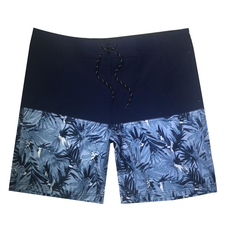 2023 New Elastic Quick-Dry Surfing Beach Shorts with Waterproof Light Board and Custom Logo Option
