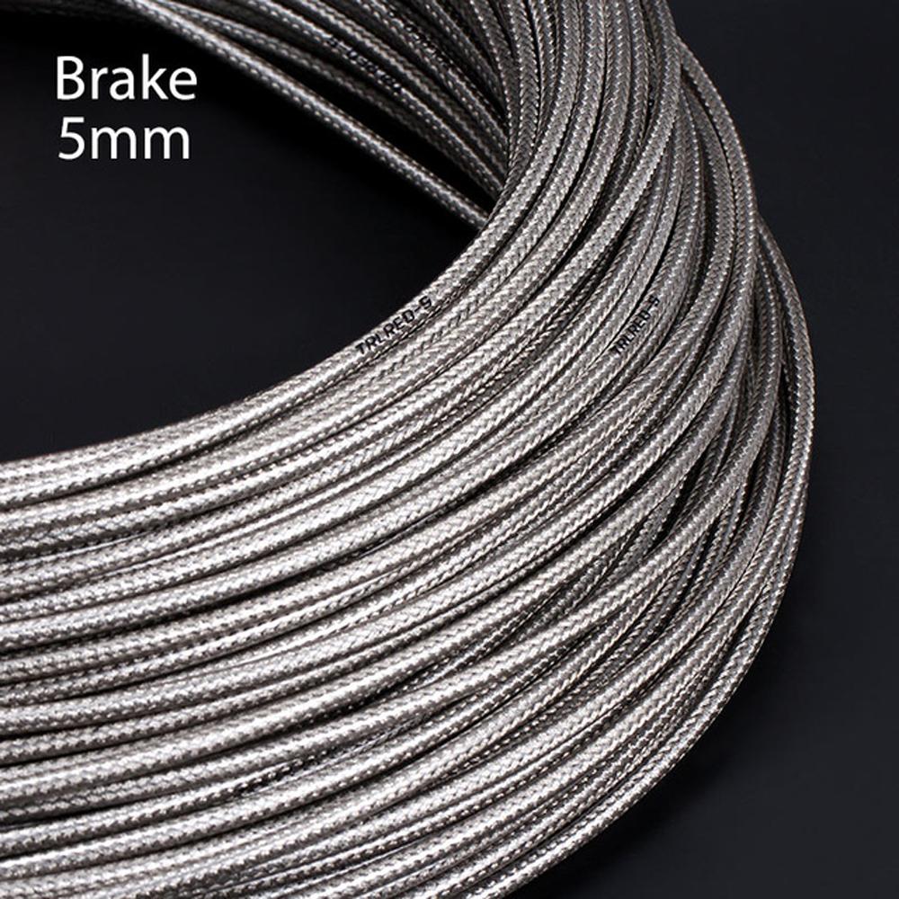 Weaving Line 5mm/3m Bike Shifting Wire Bike Shift Housing Bicycle Brake Cable Bicycle Cable Housing Brake Titanium