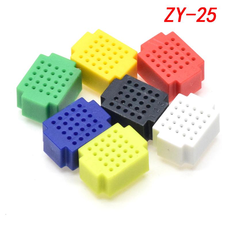 

7pcs/1set ZY-25/55 ZY25 mini mini solderless breadboard PCB board test board solder Free
