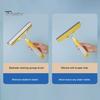 Streak-free Window Cleaning Scraper Glass Wiper 3-In-1 with Spray Bottle Surface Cleaner Tool Ergonomic Handle All-Purpose Integrated