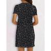 Modă Europeană și Americană și Rochie Sexy cu Imprimeu Leopard pentru Femei Rochii Casual cu Mânecă Scurtă pentru Femei Haine Y2k pentru Doamne Topuri