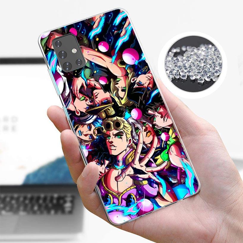 JoJo's Bizarre Adventure Hot Anime Phone Case For Samsung Galaxy A12 A52S A42 A32 A22 A51 A50 Note 20 Ultra 10 S10 Plus A71 A70