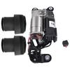 AP03 3PCS Air Suspension Compressor w/ Valve Block+Air Spring for BMW X5 F15/F85 X6 F16 37126795013 37206875177